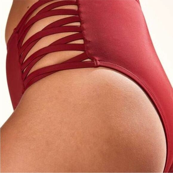 L Space Tigress Bikini Bottom in LSR Size Medium - Picture 2 of 8